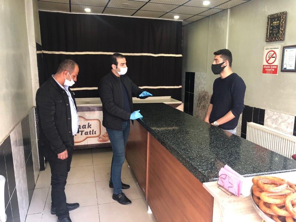 Hakkari’de koruyucu sağlık ekipmanı denetimi 