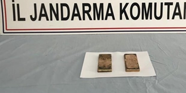 Hakkari'de külçe altın ele geçirildi