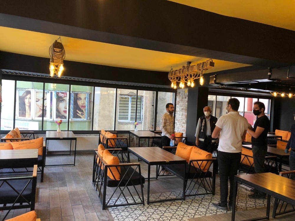 Hakkari’de maske denetimleri sürüyor 