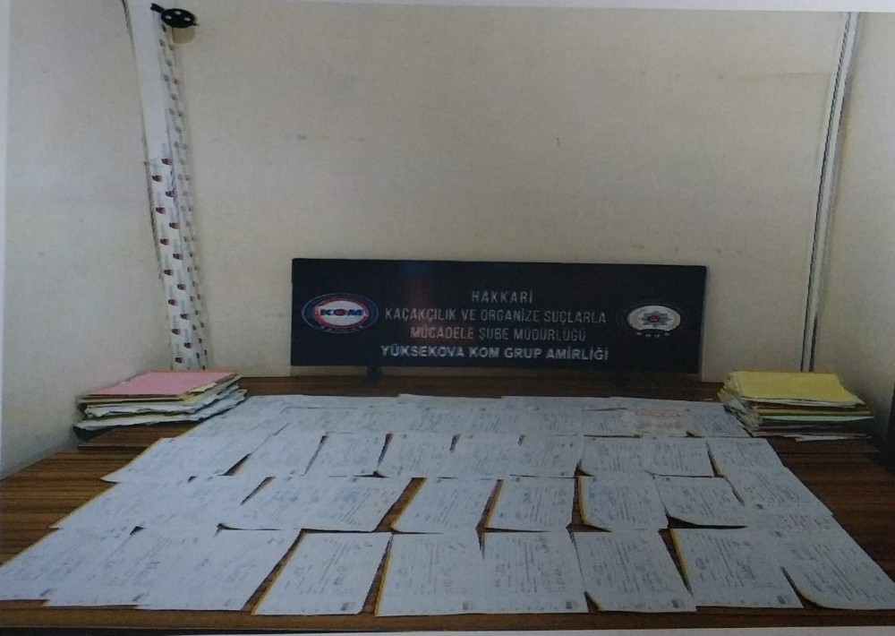 Hakkari’de senet operasyonu: 11 gözaltı 