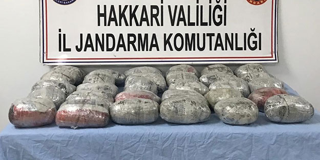 PKK operasyonunda uyuşturucu ele geçirildi!