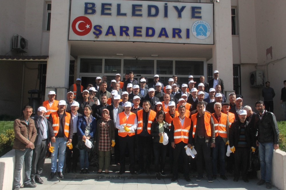 Hakkari’de temizlik kampanyası 