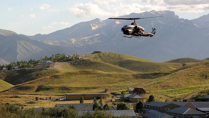 Hakkari'de teröristler üs bölgesine saldırmaya çalıştı