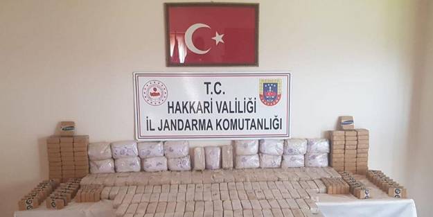 Hakkari'de toprağa gömülü vaziyette bulundu!