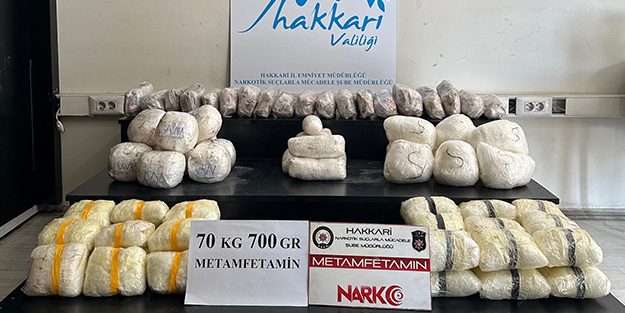 Hakkari'de uyuşturucuya geçit yok!