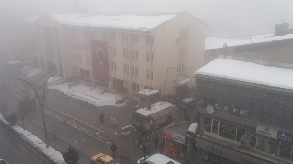 Hakkari’de yoğun sis 