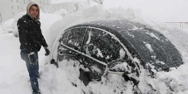 O ilimizde kar kalınlığı yarım metreyi aştı!
