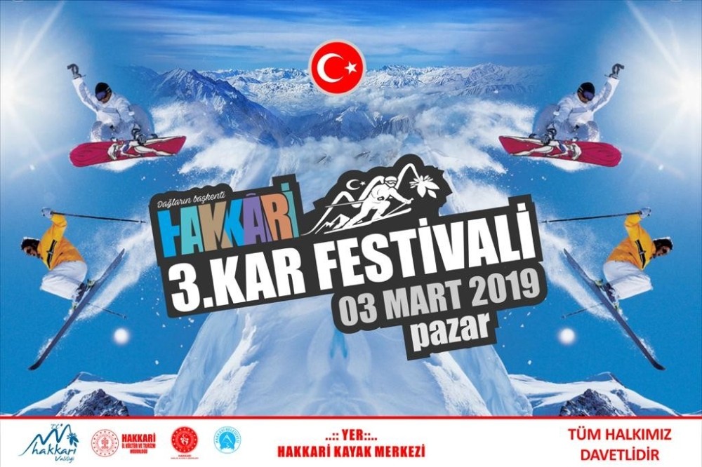Hakkâri’de 3. Kar Festivali başlıyor 