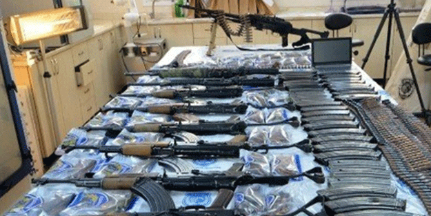 Hakurk bölgesinde teröristlere ait 800 Doçka mühimmatı ele geçirildi