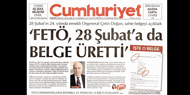 Hâlâ kuyruğu dik tutmaya çalışıyorsunuz ama yemezler! Samimiysen Akit muhabirinin karşısına çık Çetin Doğan