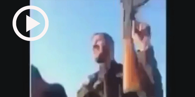 Halay çeken PKK'lı teröristler böyle vuruldu!