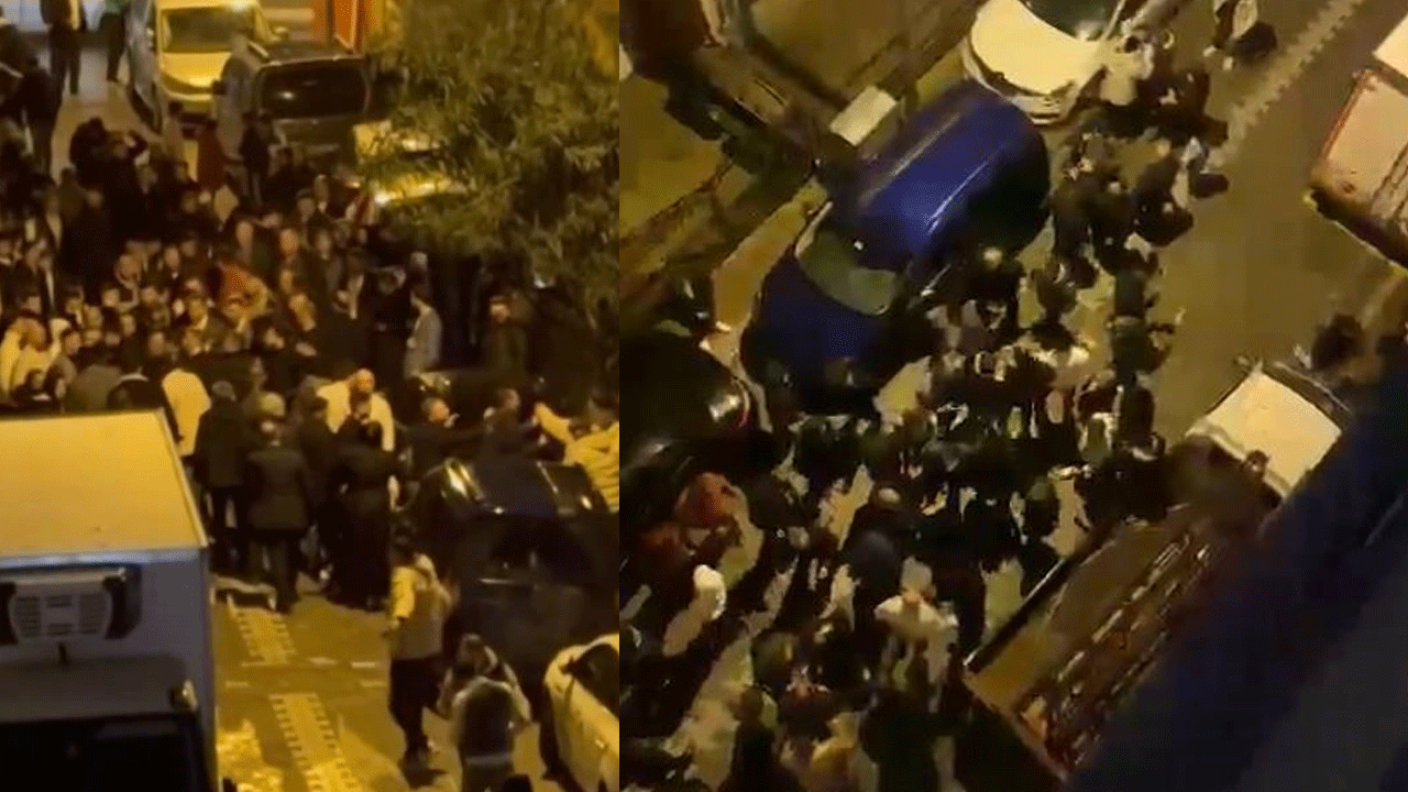 Halayda kavga çıktı