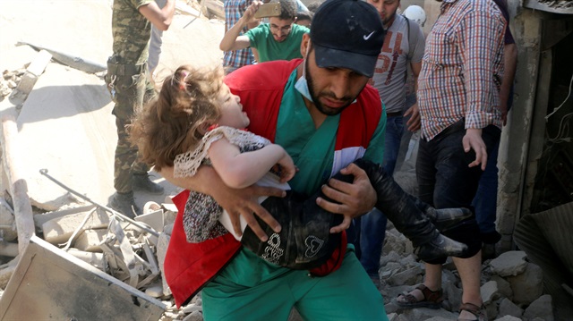 'Halep yalnız değildir'