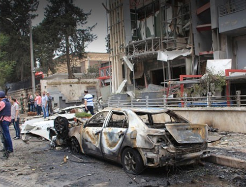 Halep'e hava saldırısı!