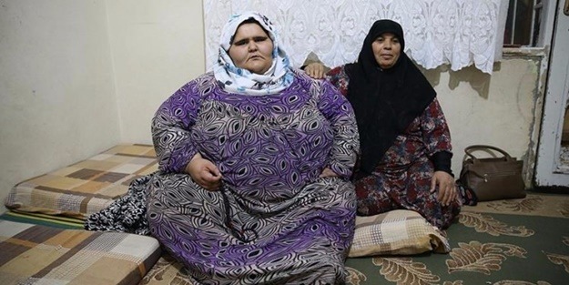 Halepli genç kız tedavi olamayınca 350 kiloya çıktı