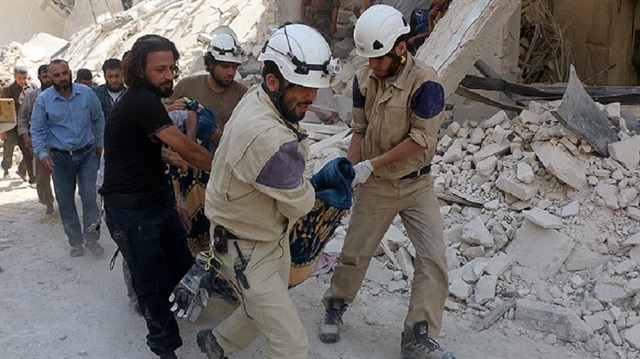 Halep'te bombardıman: 8 ölü