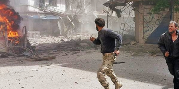 Halep'te klor gazlı alçak saldırı!