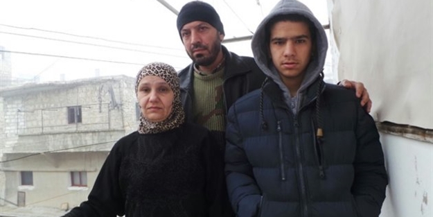 Halep'te bir ailenin dramı..