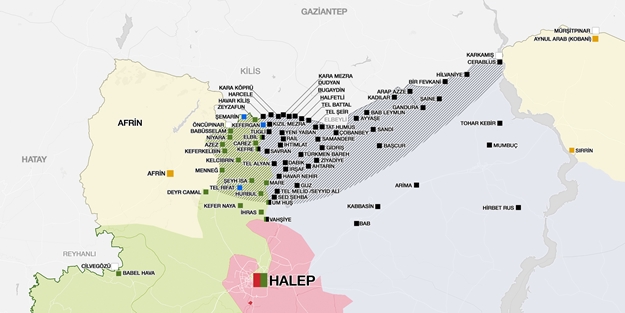 Türkiye sınırına ilerliyorlar, 25 kilometre kaldı