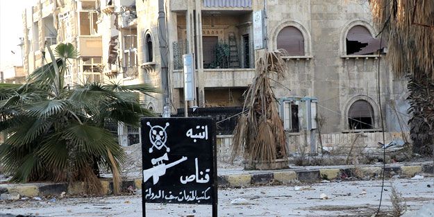 Halep’te ölüm kol geziyor