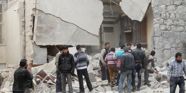 Halep'te varil bombası kaybı 72'ye yükseldi