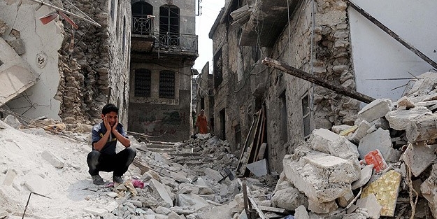 Halep'ten kaçış başladı