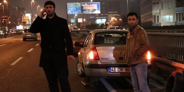 Haliç Köprüsü'nde akılalmaz olay