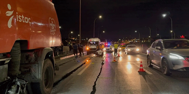 Haliç Köprüsü'nde ölümlü kaza