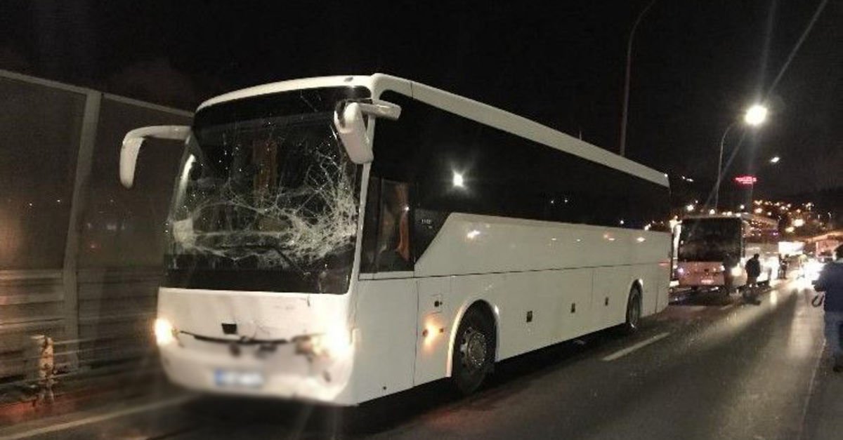 Haliç Köprüsü'nde zincirleme kaza