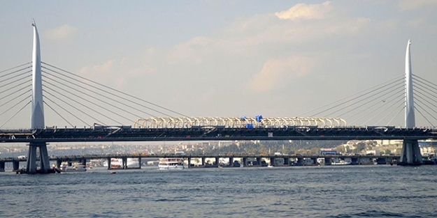 Haliç Metro Köprüsü 15 Şubat'ta açılıyor