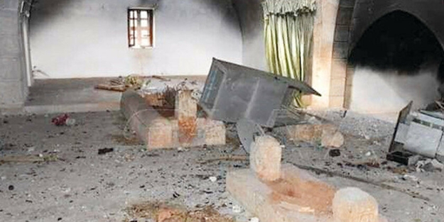 Halife Ömer'in türbesini yaktılar! Haberi duyurma şekilleri ise pes dedirtti