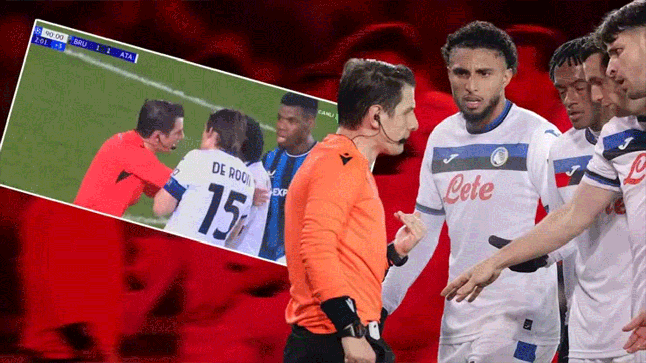 Halil umut meler geceyi salladı! Şampiyonlar Ligi’nde tepki çeken penaltı kararı