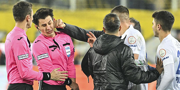 Halil Umut Meler'i yumruklayan Faruk Koca için tartışmalı karar