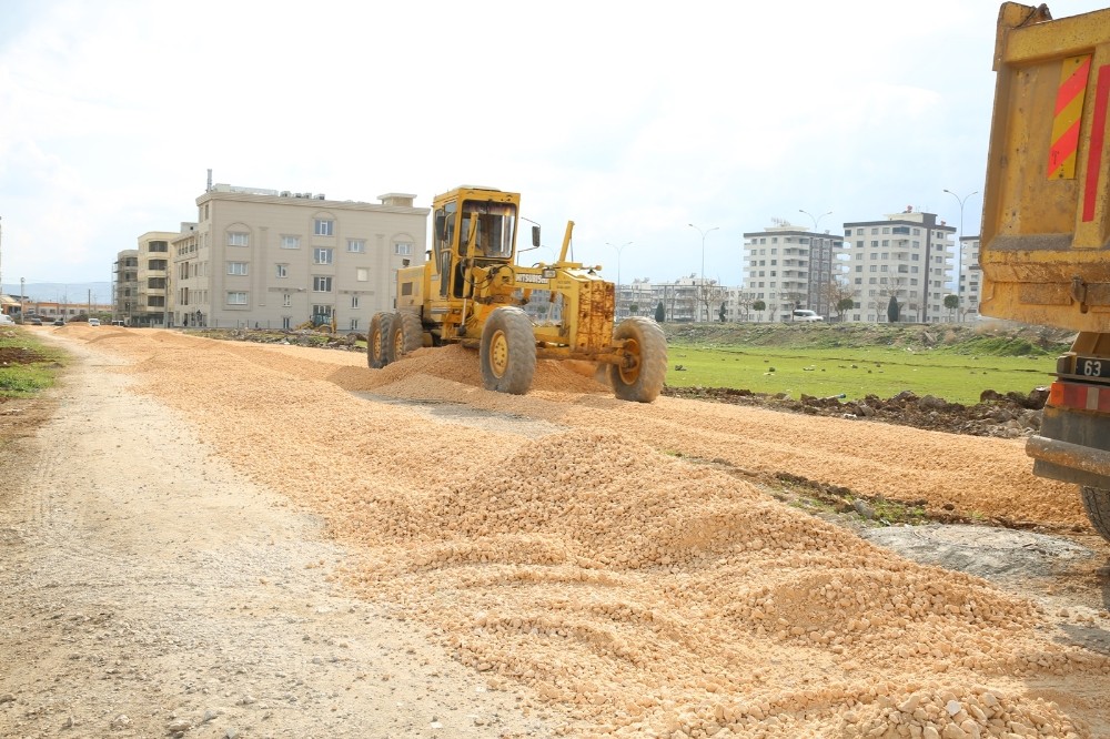 Haliliye ve kırsalında yol çalışmaları 