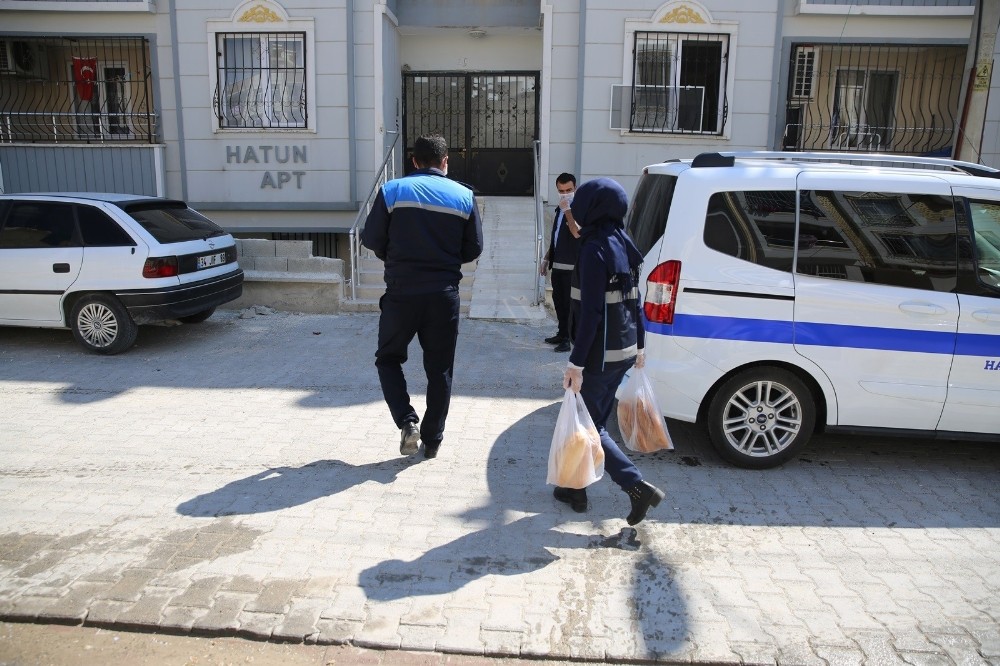 Haliliye’de çalışmalar sokağa çıkma yasağında da sürdü 