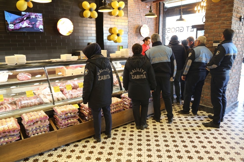Haliliye’de işletmeler denetlendi 