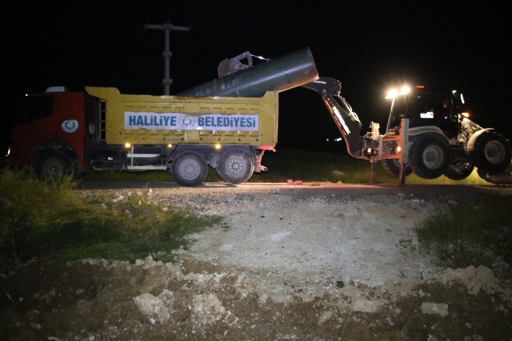 Haliliye’de ulaşım sorunları gideriliyor 