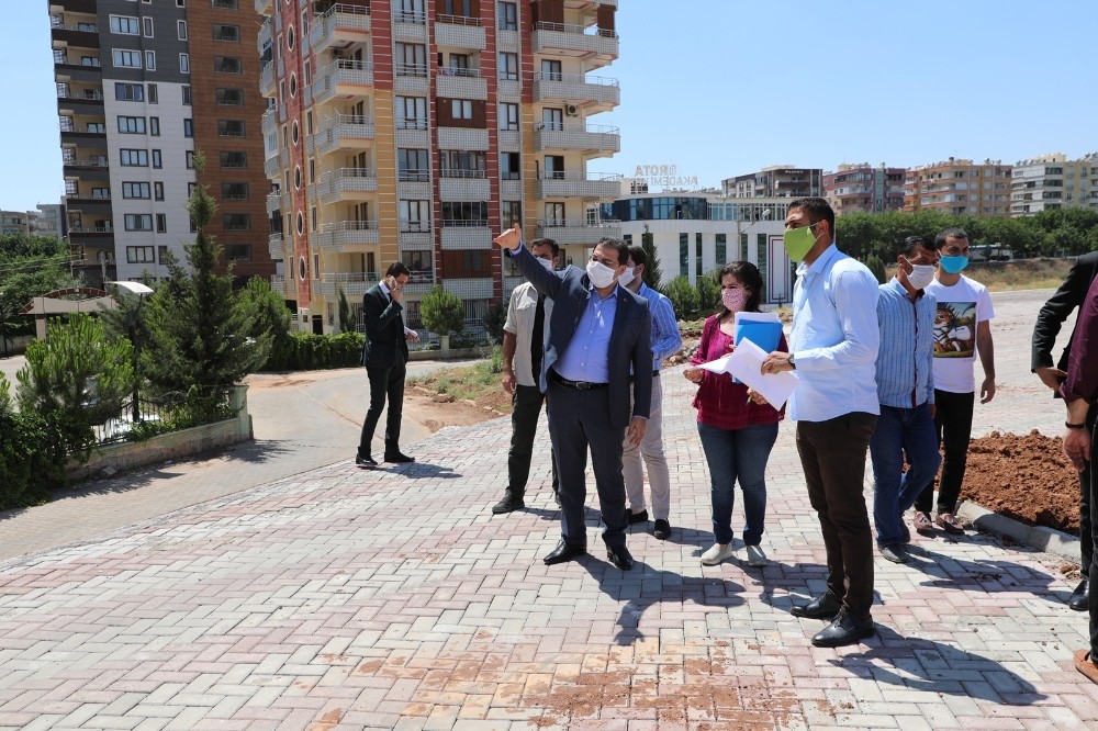 Haliliye’de yürütülen çalışmalar denetlendi 