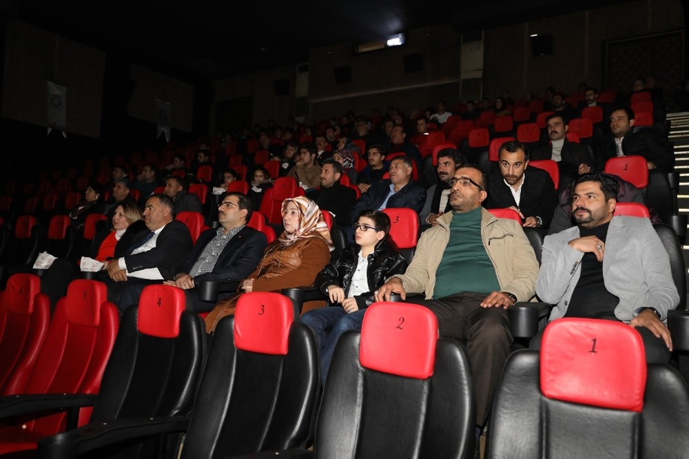 Haliliye’den gazetecilere sinema etkinliği 