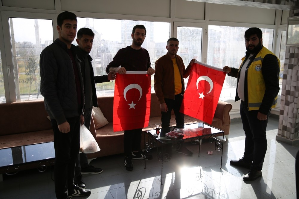 Haliliye’den Türk bayrağına yapılan saldırıya tepki 