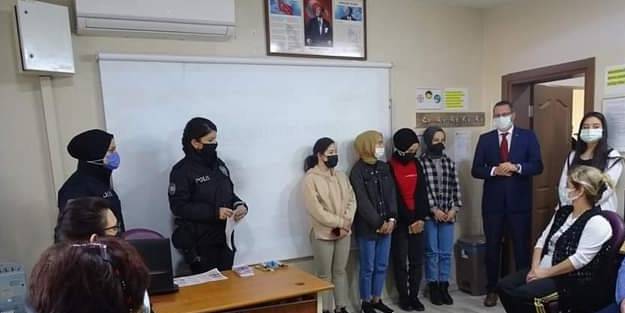 Halk Eğitim Merkezinde KADES tanıtımı