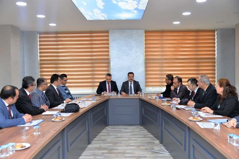Halk Eğitim ve Mesleki Eğitim Merkezi Müdürleri toplantısı yapıldı 