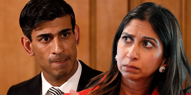 Halk Filistin'e destek gösterisi yapıyor! İngiliz Hükümeti kuduruyor