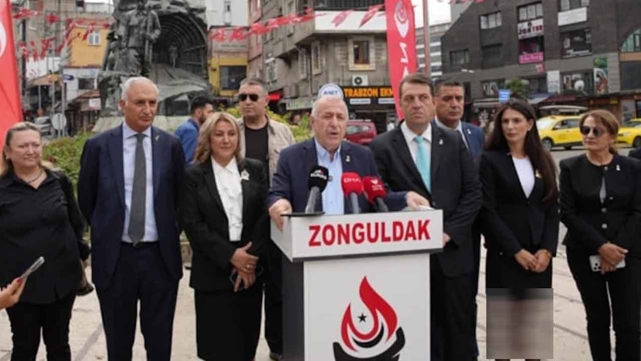 Halk otobüsü bile daha kalabalık… Ümit Özdağ’dan dev miting!