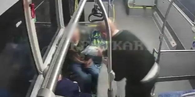 Halk otobüsü şoföründen anlamlı hareket