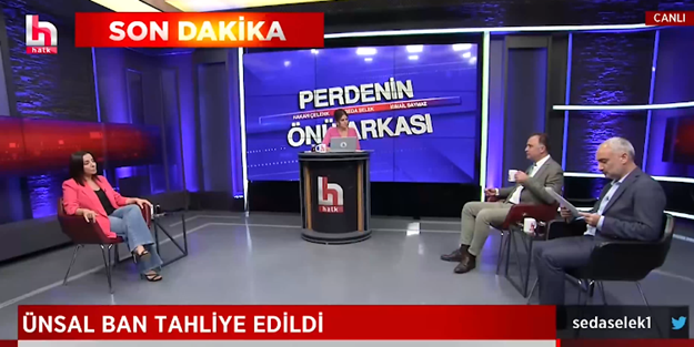Halk TV ekranında Levent Göktaş savunması: Kaçmak zorunda kaldı!