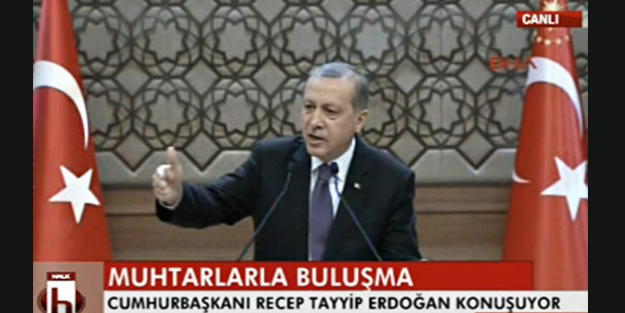 Halk TV Erdoğan'ın konuşmasını canlı yayınladı