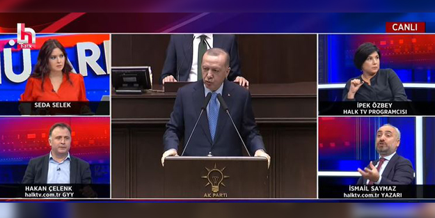 Halk TV izleyicileri neye uğradığını şaşırdı! Erdoğan'ı övmelere doyamadı: Konukların rengi değişti