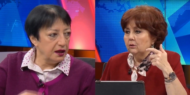 Halk TV'de bir garip diyalog... Miyase İlknur: Vakaların arttığını salaları dinleyerek ölçüyorum!