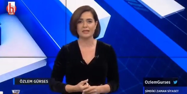 Halk TV'de canlı yayında Özlem Gürses'in skandalı patladı! Stüdyo buz kesti...
